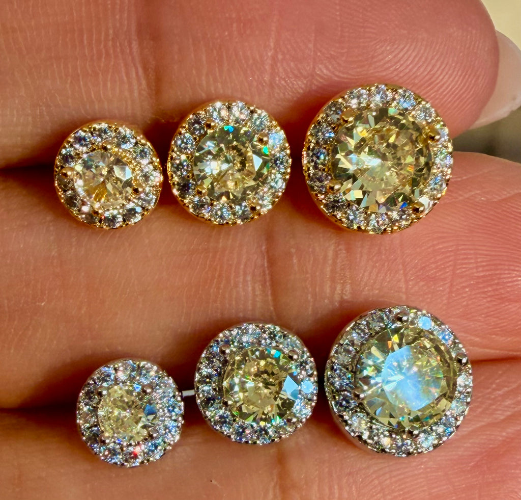 Conjunto em trio de zirconias