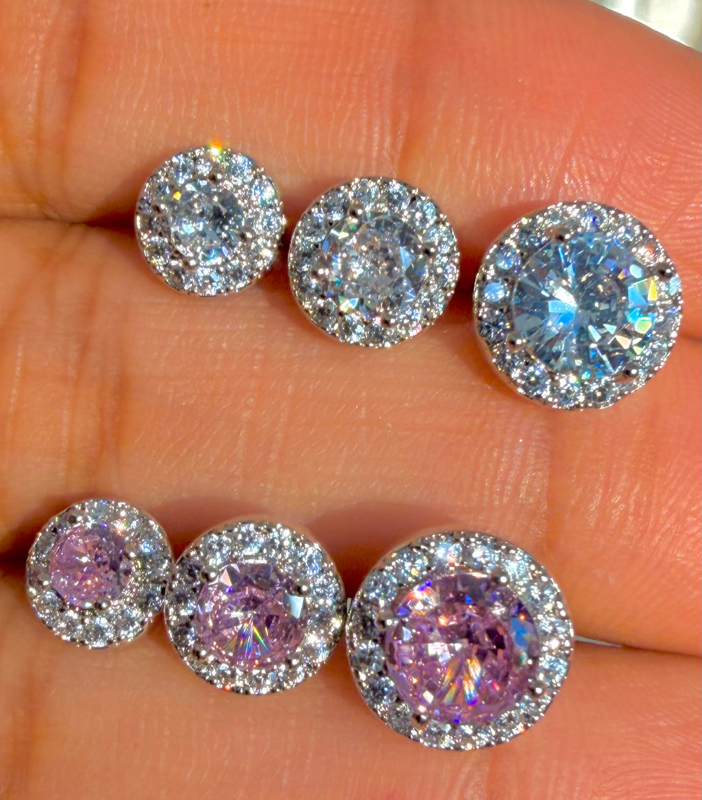 Conjunto em trio de zirconias