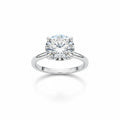 Anel Solitário Infinity Moissanite