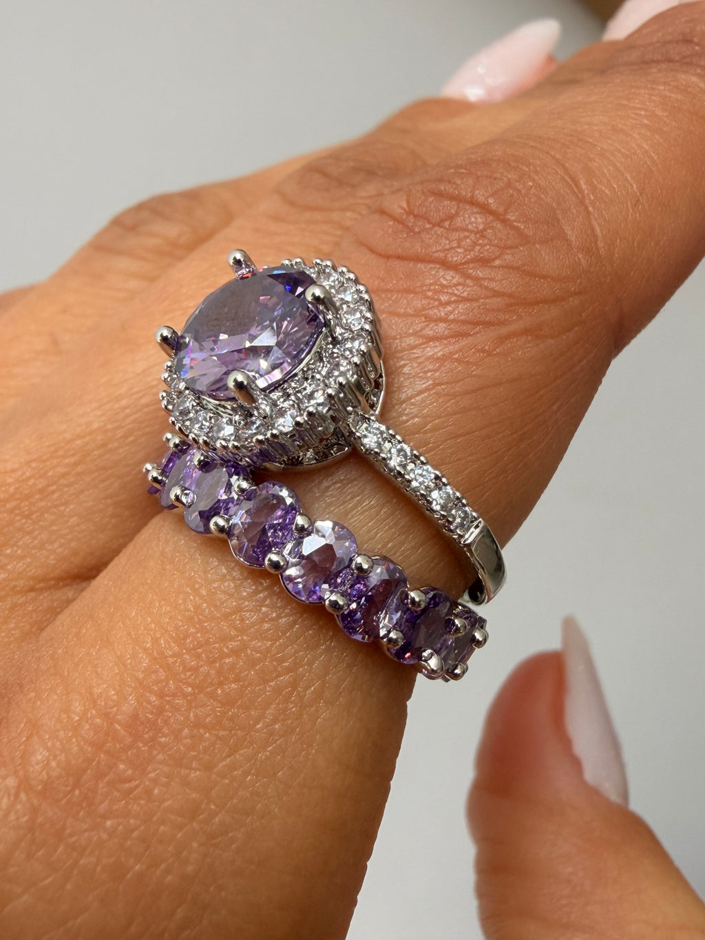 Anel Redondo Crystal