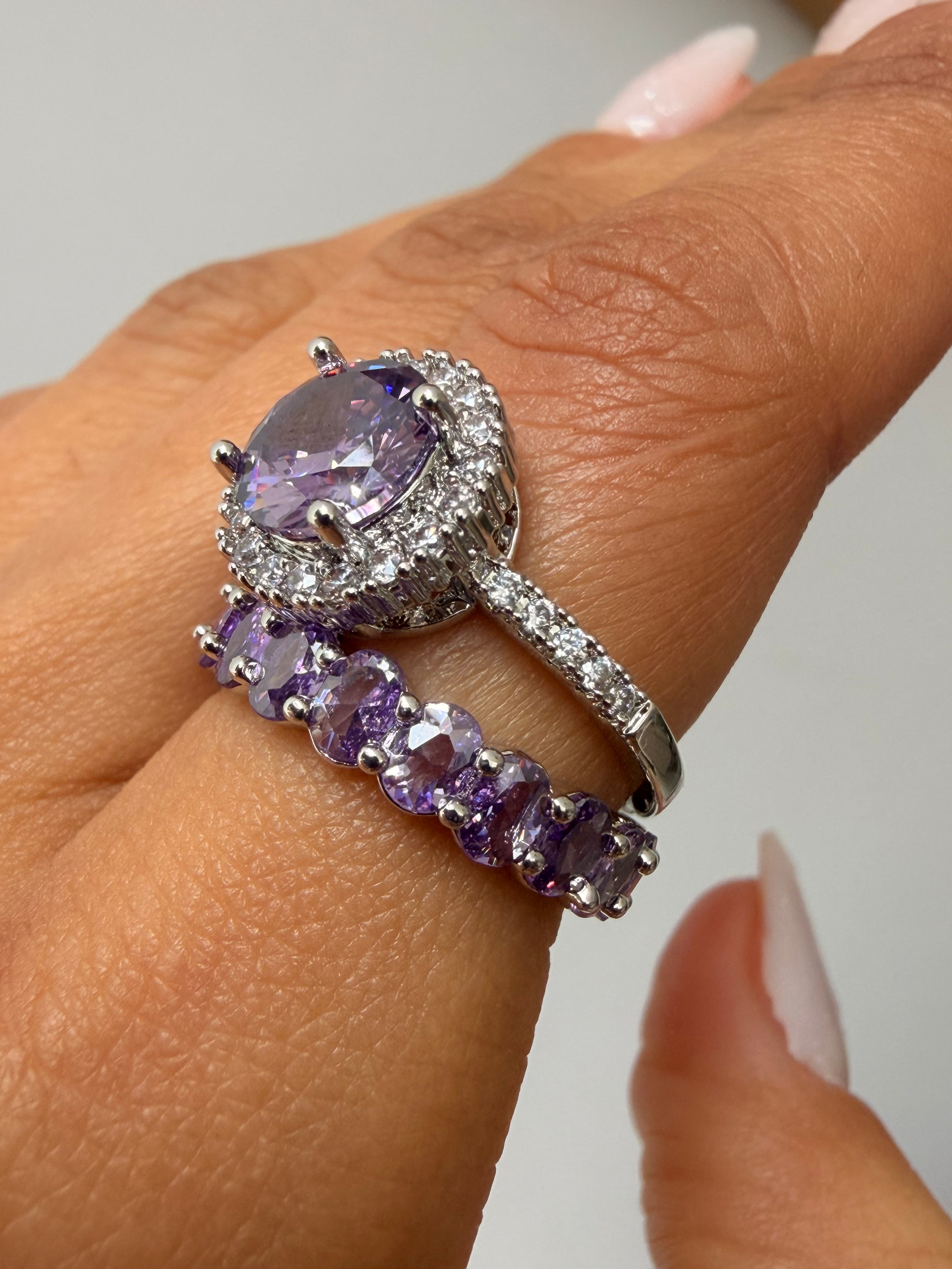 Anel Redondo Crystal