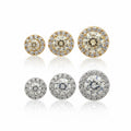 Conjunto em trio de zirconias