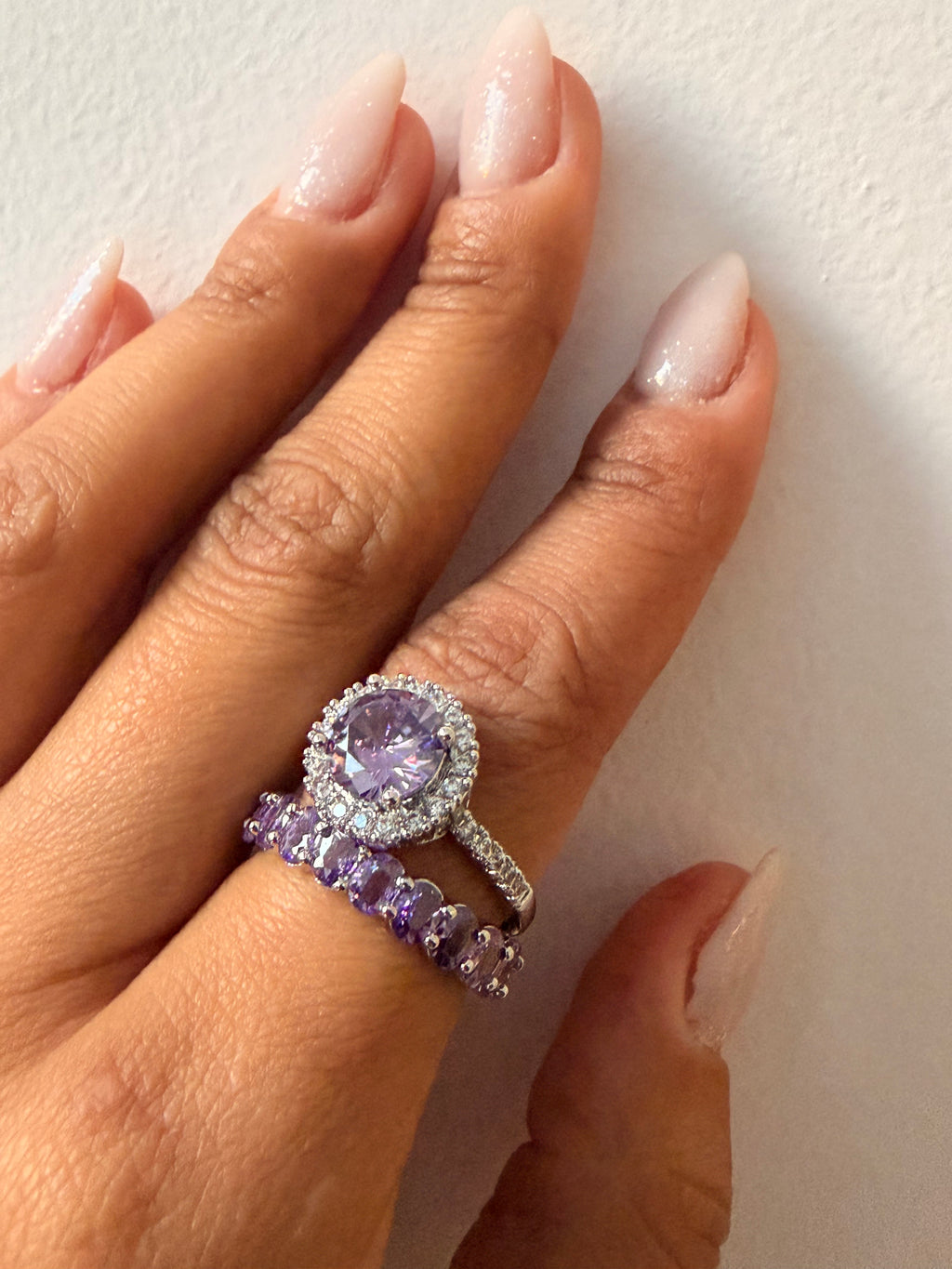 Anel Redondo Crystal